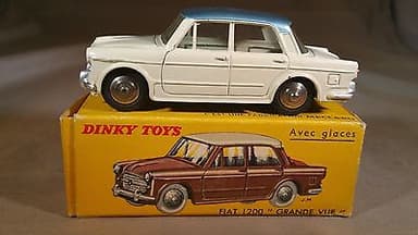Dinky Toys Fiat 1200 Grand Vue #531 w/ Original Box - Excellent Condition