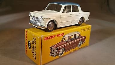 Dinky Toys Fiat 1200 Grand Vue #531 w/ Original Box - Excellent Condition