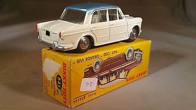 Dinky Toys Fiat 1200 Grand Vue #531 w/ Original Box - Excellent Condition