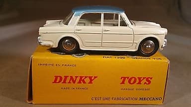 Dinky Toys Fiat 1200 Grand Vue #531 w/ Original Box - Excellent Condition