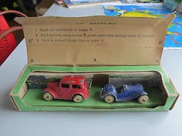 dinky toys pre-war gift set small cars Nr 35