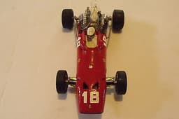 FERRARI 312 1967 LORENZO BANDINI SCRATCHBUILT FROM CARRERA SLOT 1/32