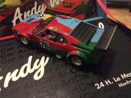 Fly BMW M1 1/32 Slot Car Andy Warhol Scalextrix