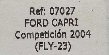 Fly slot car runs on scalextic