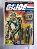 Hasbro G.I. GI Joe Peach 1983 MOC Short Fuze C-9 Unpunched 20 Explosion Back AFA