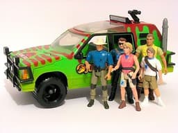 HUGE VINTAGE KENNER JURASSIC PARK LOT 1993 - FIGURES, COMPOUND, VEHICLE, DINOS