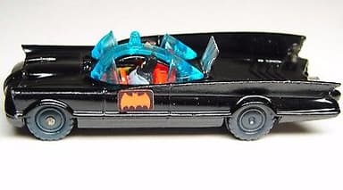 HUSKY BATMOBILE - GREAT BRITAIN - 1960s NRMINT with working rear flame