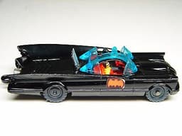 HUSKY BATMOBILE - GREAT BRITAIN - 1960s NRMINT with working rear flame