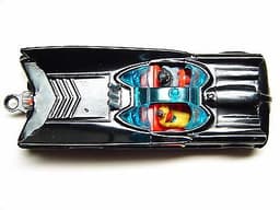 HUSKY BATMOBILE - GREAT BRITAIN - 1960s NRMINT with working rear flame