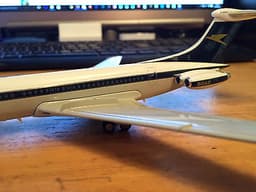 JC WINGS 1:200 - VICKERS SUPER VC-10 1151 - BOAC - G-ASGC - DIE-CAST MODEL