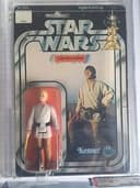 Kenner Vintage Star Wars Luke Skywalker 12 Back-C AFA60 Archival Case