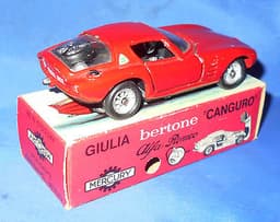 Mercury Alfa Romeo Giulia Bertone Canguro 1/43rd scale diecast good boxed