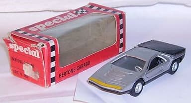 Mercury Special Italy  Bertone Carabo die-cast model car