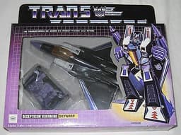 MIB Hasbro G1 Mexican Transformer Evil Deception Skywarp for 5+