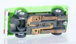 MODEL MOTORING Lime Green Camaro ? HO scale slot car T-jet NICE Excellent