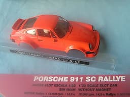 NEW FLY SLOT CAR BNIB FLY RACING KIT 88249 PORSCHE 911 SC RALLYE SPECIAL + SPARE