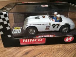 Ninco runs Scalextric 50136 Ferrari 166mm Slot Car New R.A.C.C 1997 Barchetta