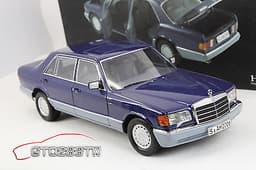 Norev HQ 1:18 scale Mercedes-Benz 560 SEL Limousine(W126 S Class) Met Blue