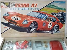 OLD OTAKI JAPAN "COBRA DAYTONA COUPE 1964" SLOT CAR KIT 1/24