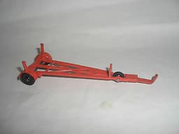 OO SCALE HORNBY DUBLO DINKY DIECAST ORANGE BOAT TRAILER