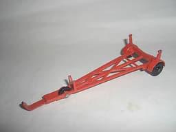 OO SCALE HORNBY DUBLO DINKY DIECAST ORANGE BOAT TRAILER