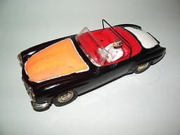 ORIGINAL VINTAGE SCALEXTRIC CAR C775 JAMES BOND MERCEDES 190