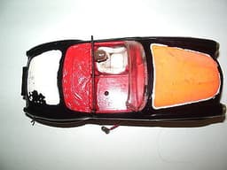 ORIGINAL VINTAGE SCALEXTRIC CAR C775 JAMES BOND MERCEDES 190