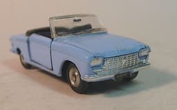 Peugeot 204 Cabriolet Convertible - French Dinky Toys