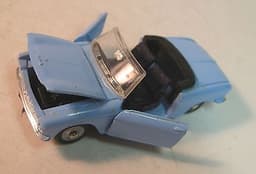 Peugeot 204 Cabriolet Convertible - French Dinky Toys