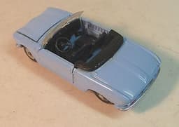 Peugeot 204 Cabriolet Convertible - French Dinky Toys