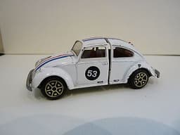 Politoys Herbie VW beetle diecast model car