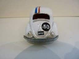 Politoys Herbie VW beetle diecast model car