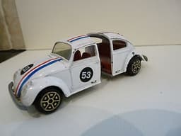 Politoys Herbie VW beetle diecast model car