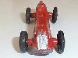 Pre war Dinky 35b racer. 1936 version with no driver. Red.