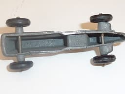 Pre war Dinky 35b racer. 1936 version with no driver. Silver.