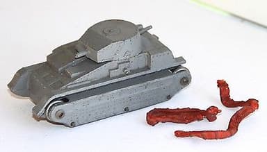PRE WAR DINKY MECCANO NO. 22F TANK - VERY RARE