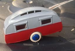 PRE WAR DINKY TOY CARAVAN 30g