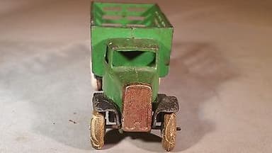 Prewar Dinky Toys Gardener Stake Truck with Early Chassis and Tin Grill - 25F