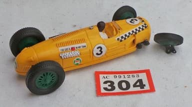 R304 Scalextric C71 Auto Union racing car in box