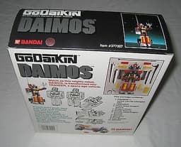 Rare 1984 Bandai America MIB Godaikin DX Daimos