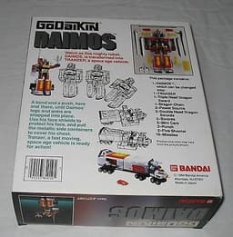 Rare 1984 Bandai America MIB Godaikin DX Daimos