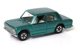 Rare Vintage POLISTIL Fiat 124 Diecast Car Model Italy RJ14 1970\'s Politoys