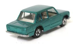 Rare Vintage POLISTIL Fiat 124 Diecast Car Model Italy RJ14 1970\'s Politoys