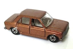 Rare Vintage POLISTIL Fiat 128 Diecast Car Model Italy RJ12 1970\'s Politoys