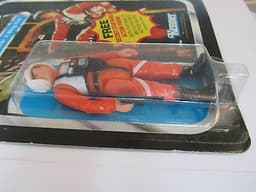 STAR WARS ESB VINTAGE CARDED KENNER LUKE SKYWALKER X WING PILOT. FIGURE MOC.