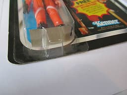 STAR WARS ESB VINTAGE CARDED KENNER LUKE SKYWALKER X WING PILOT. FIGURE MOC.