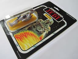STAR WARS ROTJ JEDI VINTAGE CARDED PALITOY BOBA FETT. MOC. TRILOGO FIGURE.