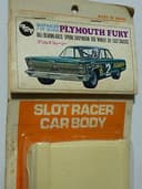 TAMIYA "PLYMOUTH FURY 1966" SLOT CAR BODY KIT 1/25