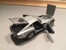 Tekno Kirk # 934 Toyota 2000 GT Silver Execellent