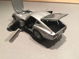 Tekno Kirk # 934 Toyota 2000 GT Silver Execellent
